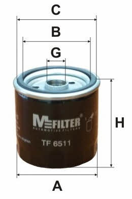 M-Filter TF 6511 Oil Filter TF6511