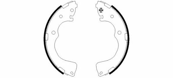 Mintex MFR632 Brake shoe set MFR632