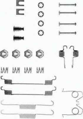 Mintex MBA626 Mounting kit brake pads MBA626