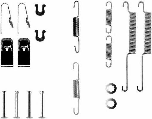 Mintex MBA654 Mounting kit brake pads MBA654