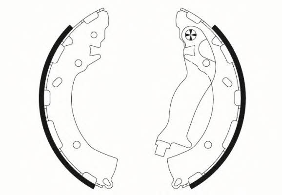 Mintex MFR726 Brake shoe set MFR726