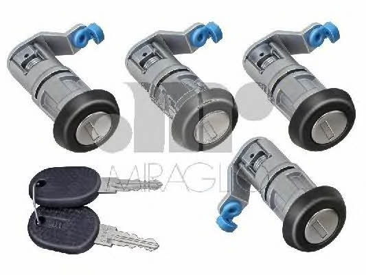 Car door lock Iveco: 85116 Miraglio Lock cylinder, set