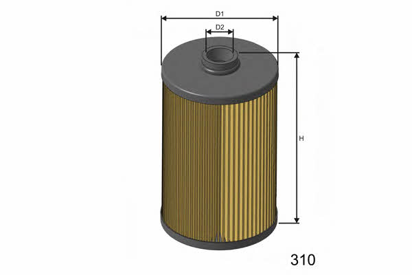 Misfat F103 Fuel filter F103