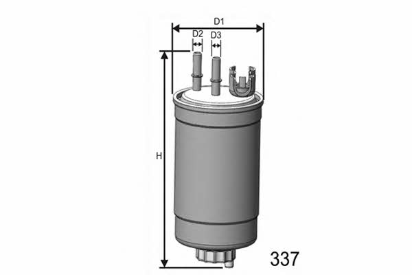 Misfat M264 Fuel filter M264