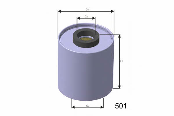 Misfat M318 Fuel filter M318
