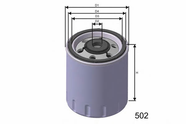 Misfat M321 Fuel filter M321