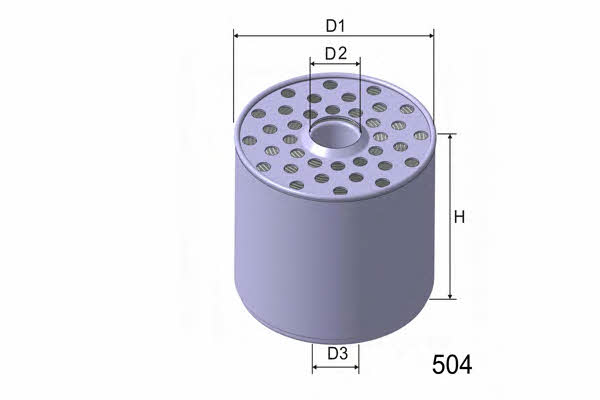 Misfat M360 Fuel filter M360