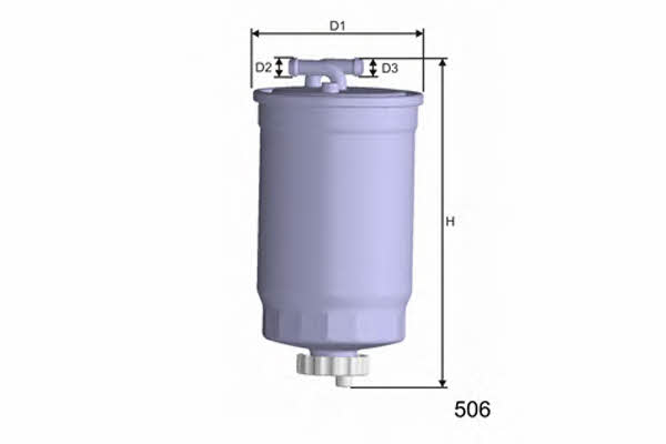 Misfat M365 Fuel filter M365