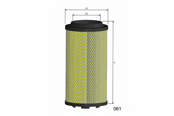 Misfat R1031 Air filter R1031