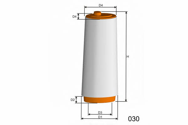 Misfat R404 Air filter R404