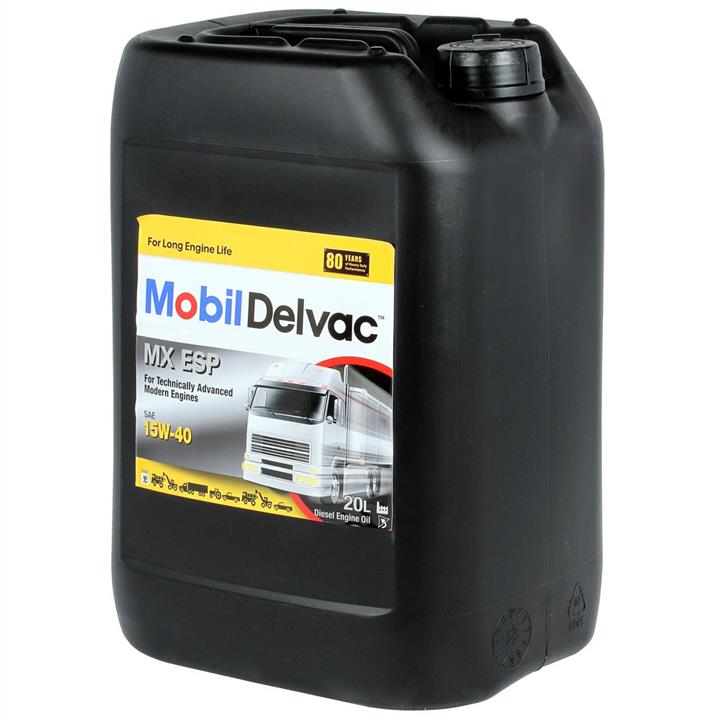 Mobil 150775 Engine oil MOBIL DELVAC MX ESP 15W-40, 20L 150775