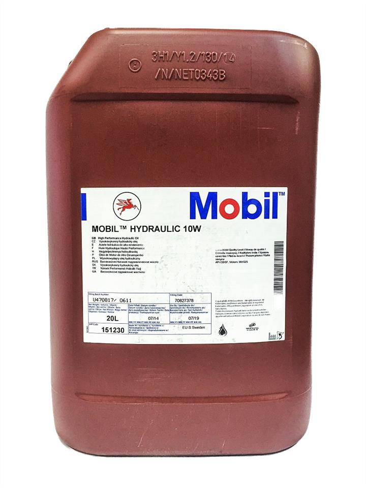 Mobil 151230 Hydraulic oil Mobil HYDRAULIC 10W, 20 L 151230