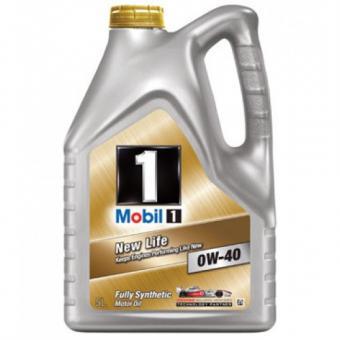 Mobil 150032 Engine oil Mobil 1 Full Synthetic New Life 0W-40, 5L 150032