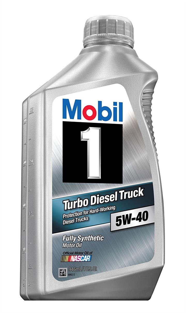 Mobil 122253 Engine oil Mobil 1 Turbo Diesel Truck 5W-40 Sn/Sk-4, 0.946 L 122253
