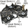 Mobiletron RB-110H Rectifier, alternator RB110H RB110H Mobiletron Rectifier, alternator