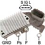 VRH200535 Mobiletron Alternator regulator