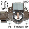 VRH2009159 Mobiletron Alternator regulator