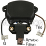 VRPR135B Mobiletron Alternator regulator