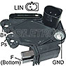 Mobiletron VR-V3279 Alternator regulator VRV3279 VRV3279 Mobiletron Alternator regulator