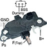 Mobiletron VR-B131 Alternator regulator VRB131 VRB131 Mobiletron Alternator regulator