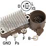 VRH200524 Mobiletron Alternator regulator