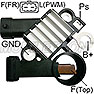 VRD186 Mobiletron Generator regulator