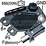 Mobiletron VR-V8237 Alternator Regulator VRV8237