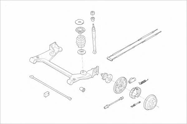 MO01796HA Monroe Wheel suspension
