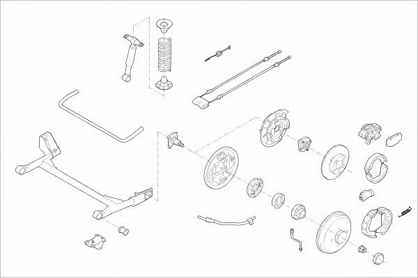 MO05176HA Monroe Wheel suspension
