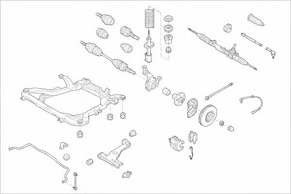  MO05914VA Wheel suspension MO05914VA