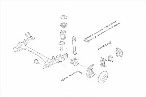 MO09004HA Monroe Wheel suspension
