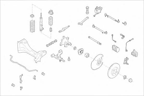 MO00353VA Monroe Wheel suspension