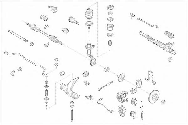  MO00626VA Wheel suspension MO00626VA