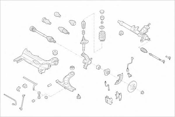 MO15910VA Monroe Wheel suspension