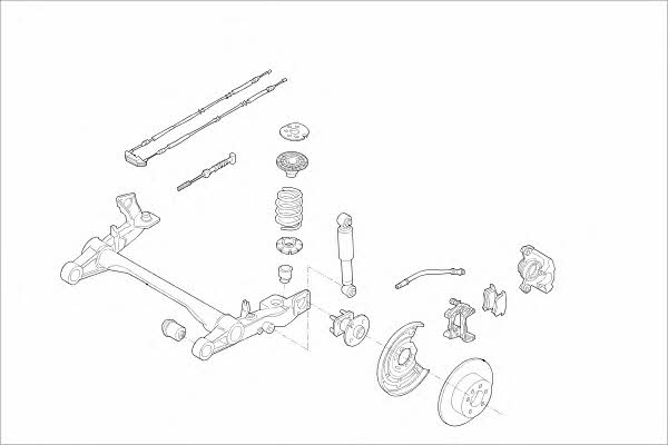 MO15931HA Monroe Wheel suspension