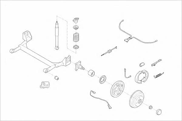 MO16338HA Monroe Wheel suspension