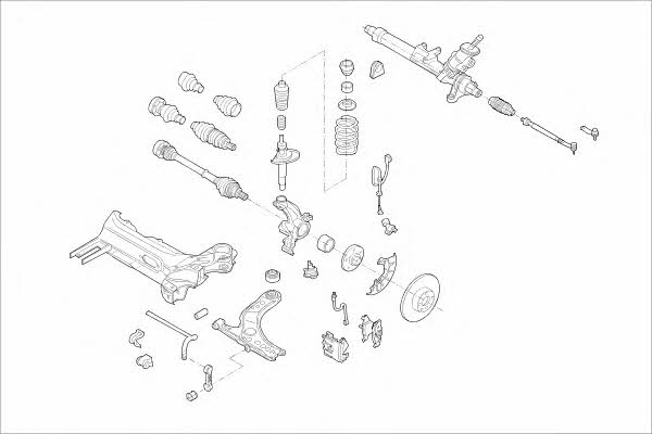 MO16348VA Monroe Wheel suspension