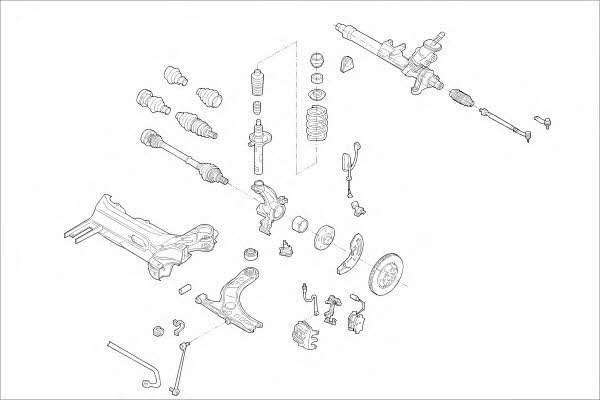 MO16846VA Monroe Wheel suspension