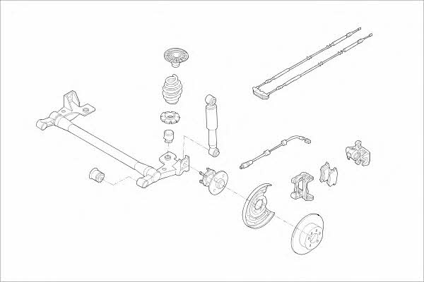 MO19290HA Monroe Wheel suspension