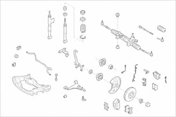 MO08690VA Monroe Wheel suspension