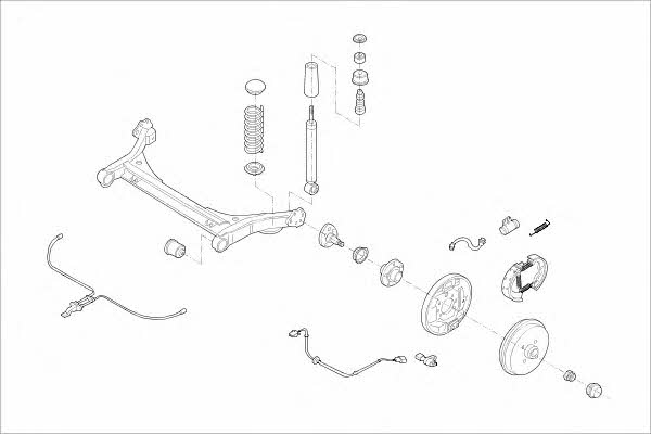 MO13108HA Monroe Wheel suspension