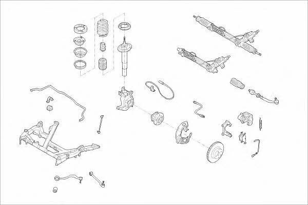  MO14186VA Wheel suspension MO14186VA