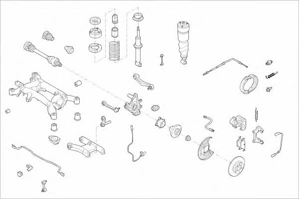 MO14599HA Monroe Wheel suspension