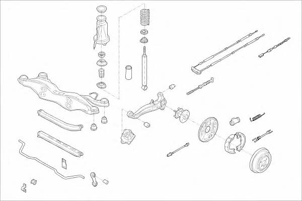 MO15881HA Monroe Wheel suspension