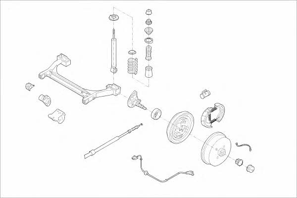MO01644HA Monroe Wheel suspension