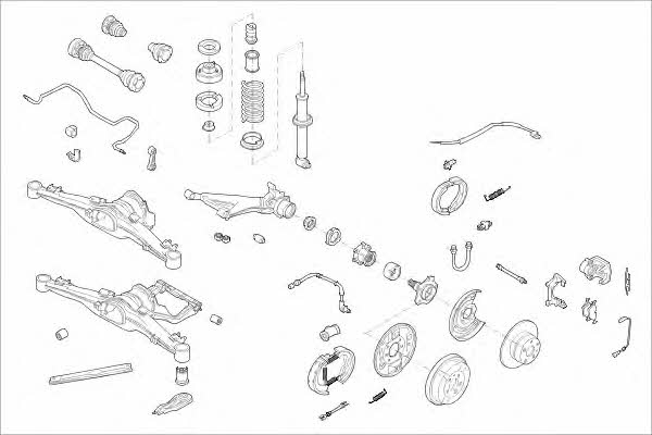 MO04632HA Monroe Wheel suspension