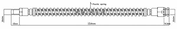 Motorquip VBH508 Brake Hose VBH508