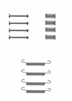 Motorquip VMK655 Mounting kit brake pads VMK655