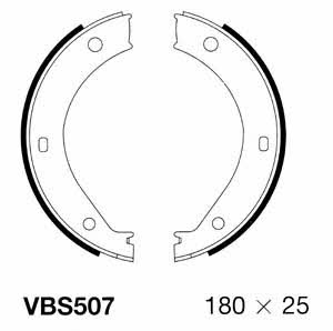 Motorquip VBS507 Parking brake shoes VBS507