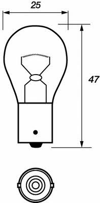 Motorquip LVEB241 Glow bulb P21W 24V 21W LVEB241